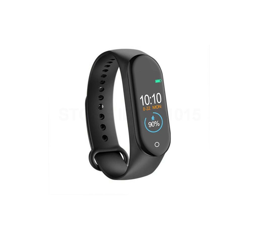 Original Bingo M4 Waterproof Smart Fitness Tracker - Black