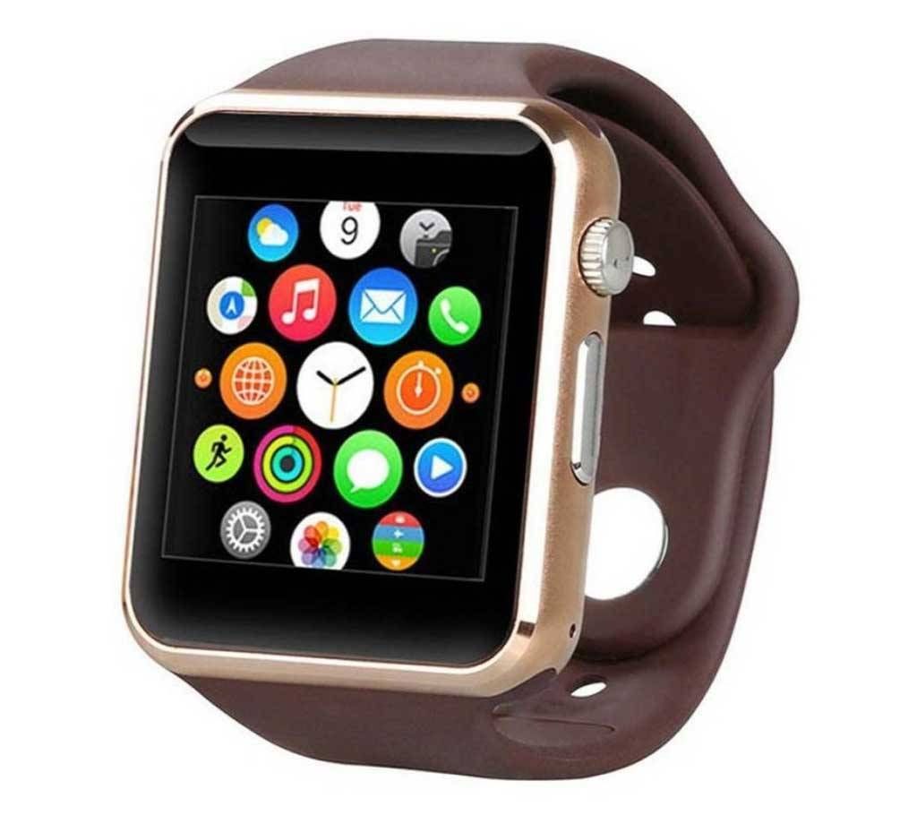 Bluetooth Smart Watch Sim supported Smart Watch  (Brown)  MKC