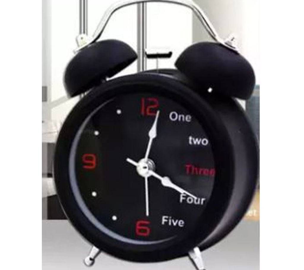 English digital Double Bell Alarm Clock- RST