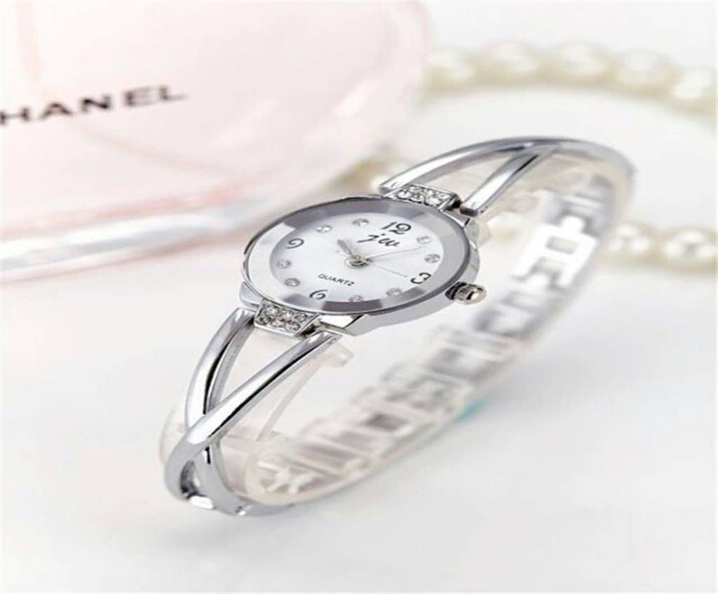 Silver Wristwatch for Women