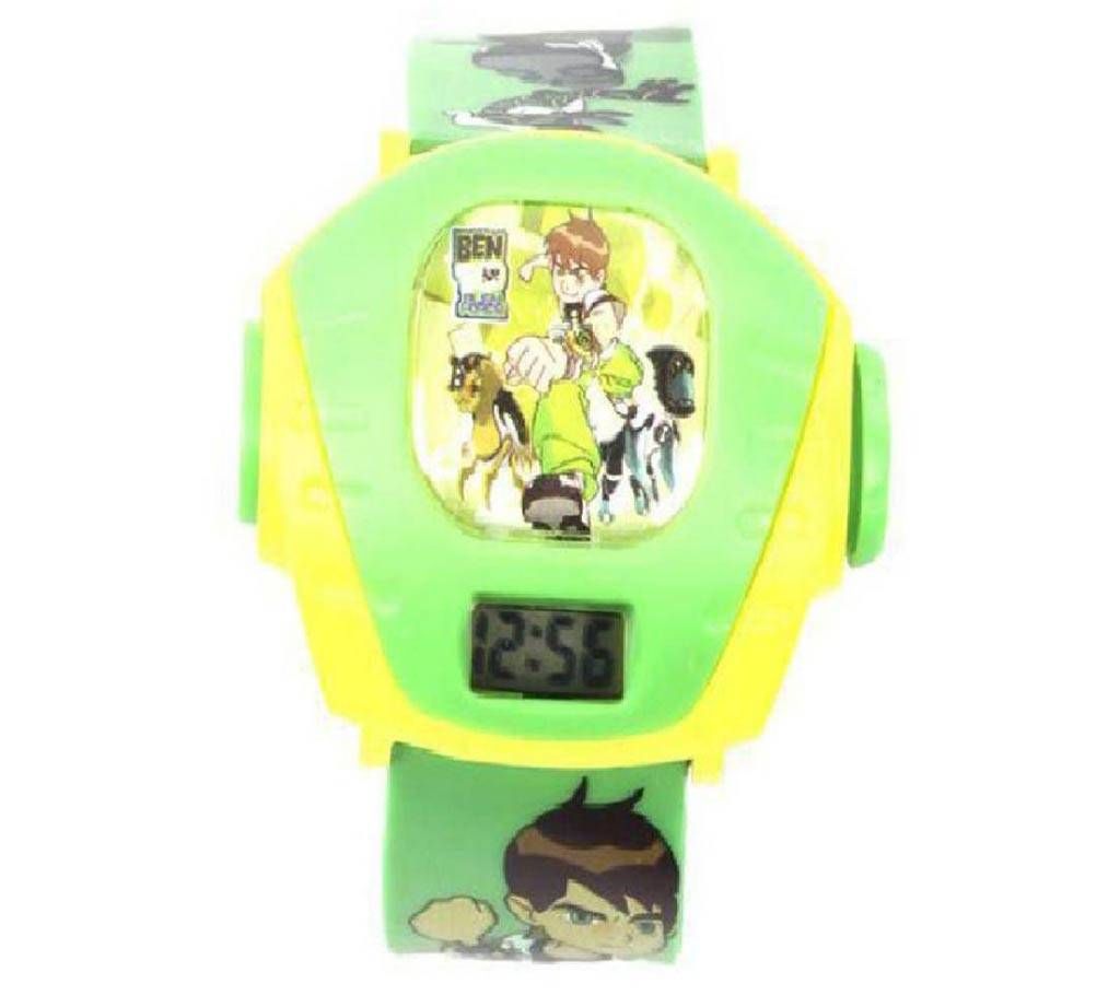 Ben 10 Projector Watch For Kids - Green