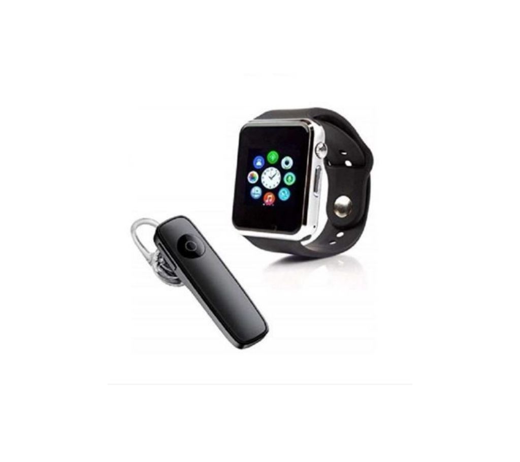 Combo A1 SIM Supported Smart Watch with Bluetooth Headphone