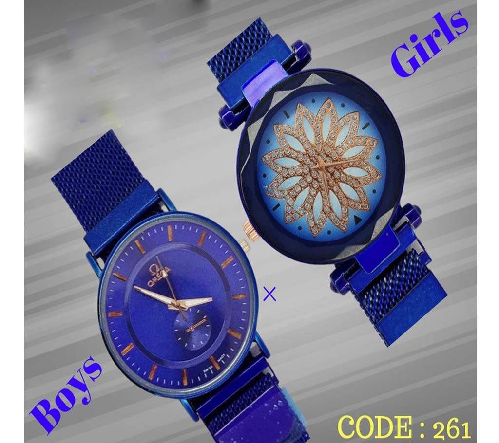 Mens Magnet Watch  +Ladies Magnet Watch 