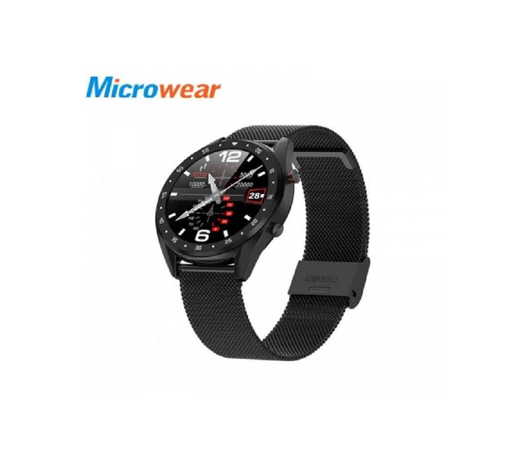 Microwear L6 Smartwatch Waterproof Heart Rate Monitoring B
