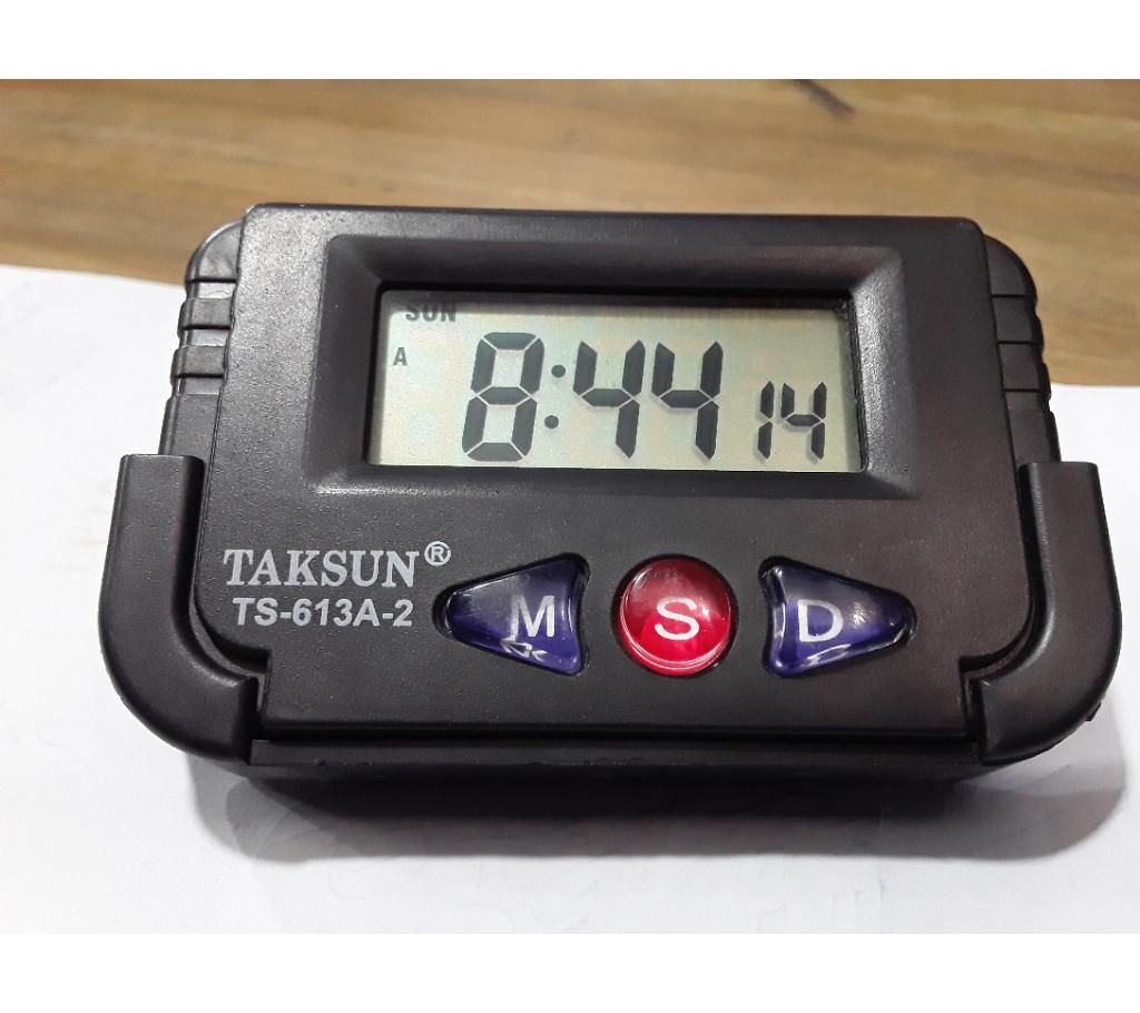 small table clock.