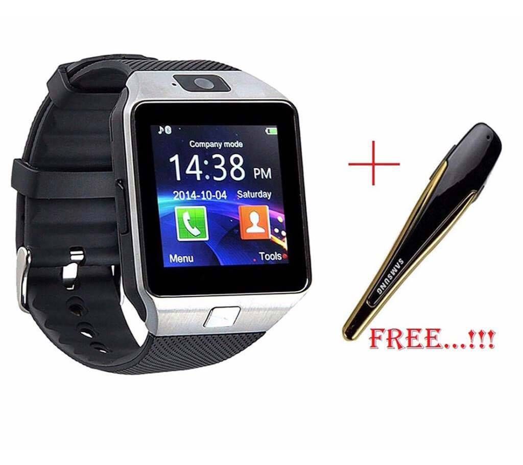 Sim Supported Smart Watch (Free Blue tooth Headset)