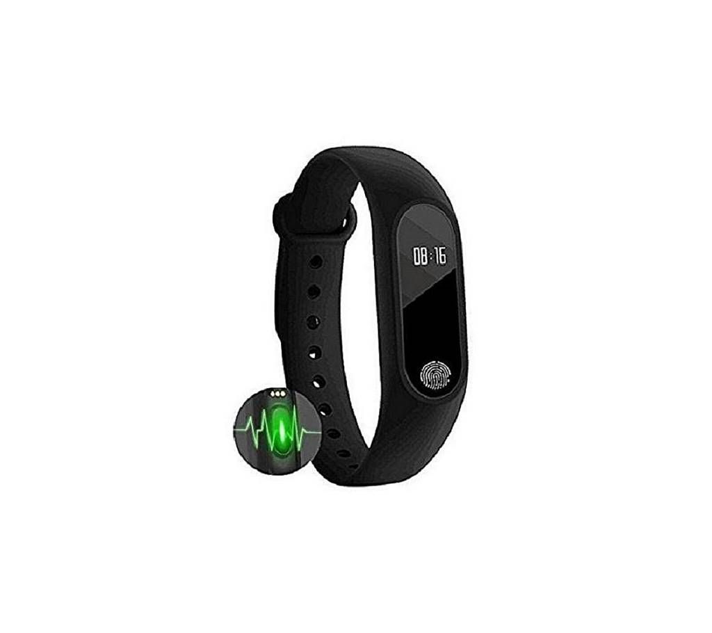 M2 Waterproof Smart Fitness Band (Black)