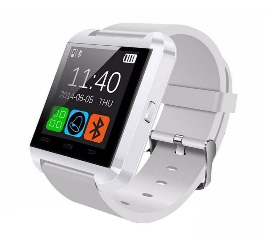 X6 Smart Watch Sim supported White 
