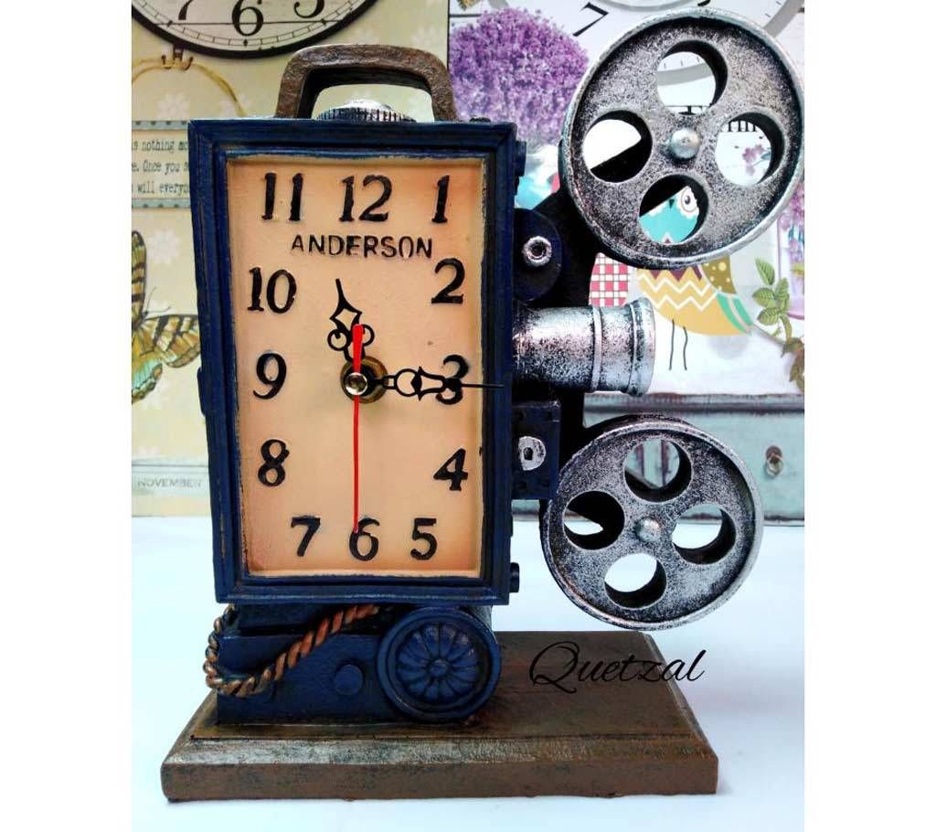 Antique Projector design Table clock