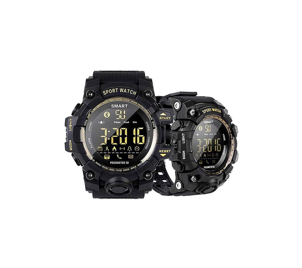 EX16S Bluetooth Clock Smart Watch  SIM Not Supported 