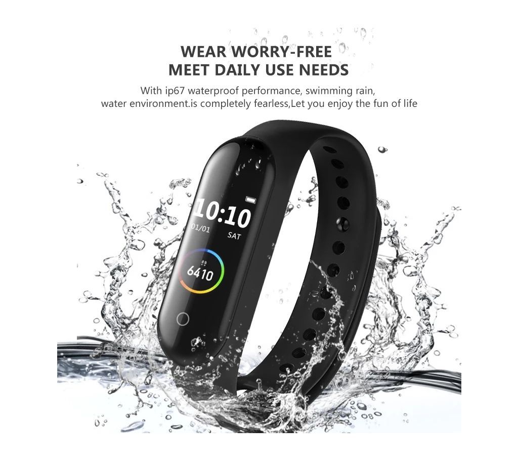 M4 Smart band Sport Bracelet Fitness Tracker Watch Heart Rate Blood Pressure Smartband Monitor Health band 4