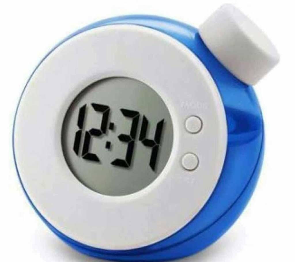 Water Password Digital LCD Clock