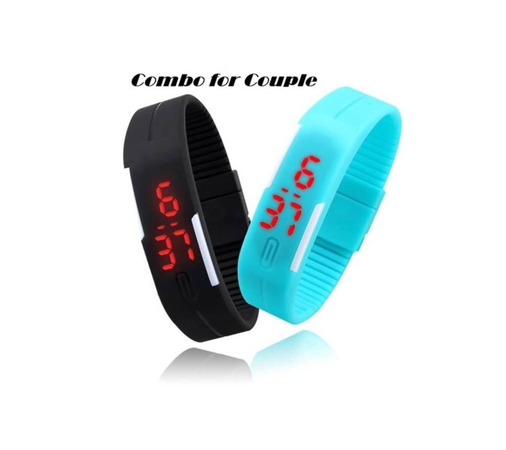 Kids LED Sports Watches - 2 Pcs