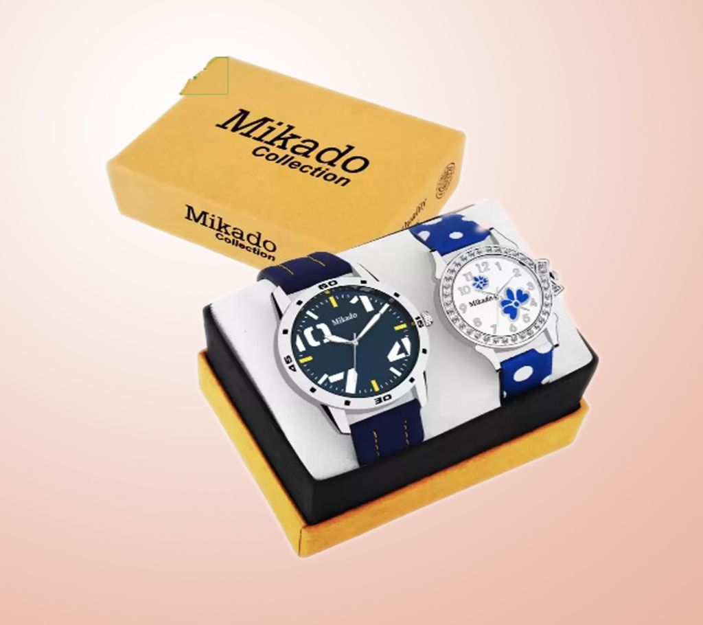 Kind And Queen Lifestyle Couple watches combo set For Men and Women Analog Watch - For Couple