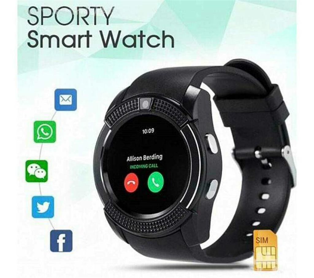 Smart Watch V8 - Sim Supported