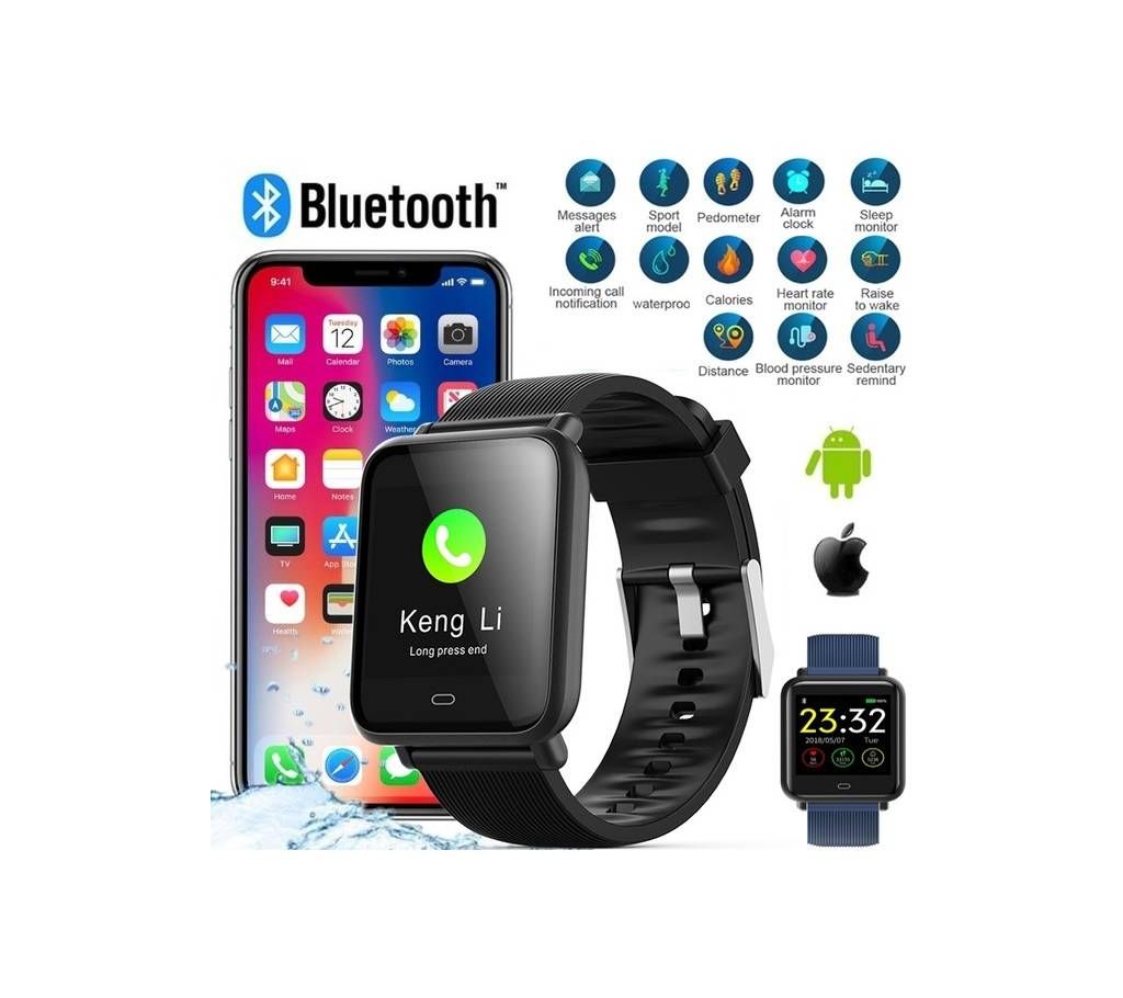 Hello Q9 Smart Watch Waterproof Blood Pressure Original