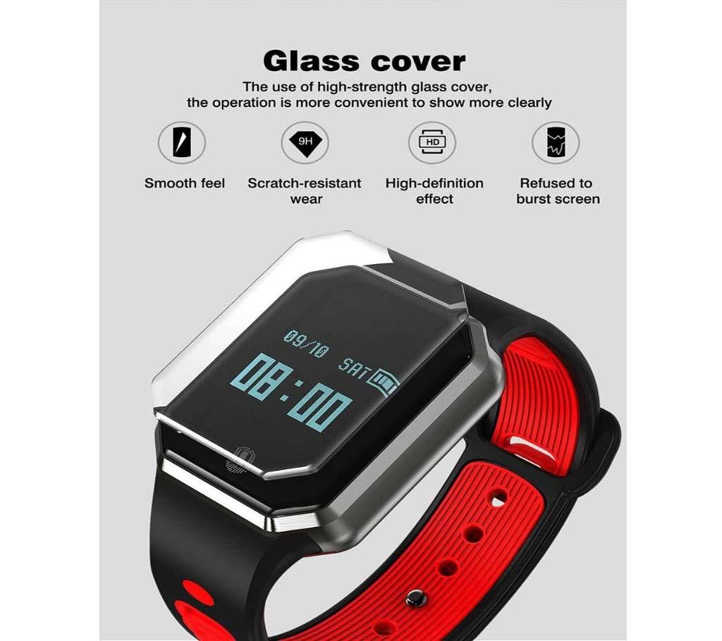 Blood Pressure Heart Rate Monitor Smart Watch - No SIM 