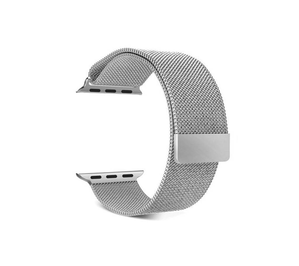 Watch Cord Apple Milanese Loop Band 42mm - Silver