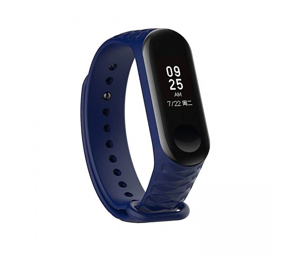 Mi Band 3 Replacement Silicone Strap - Deep Blue