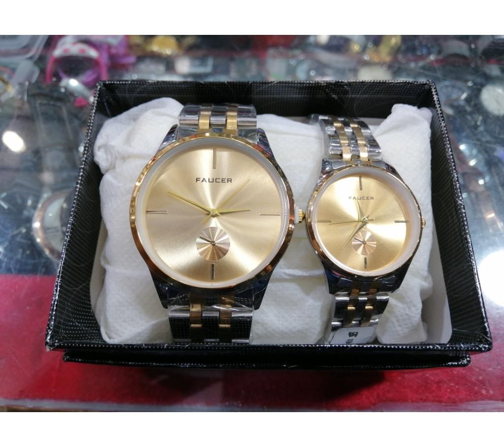 FAUCAR COUPLE WATCH