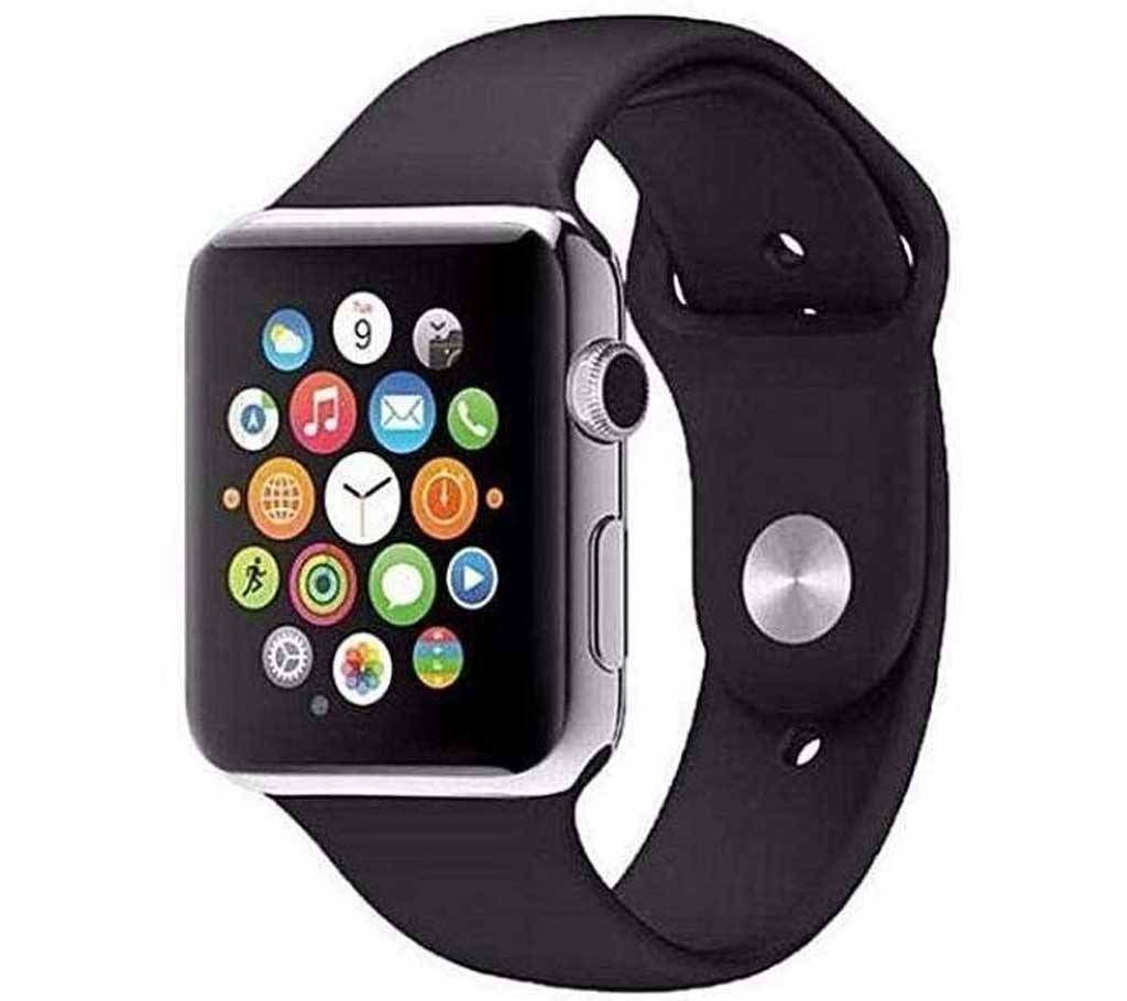 A1 Smart Watch Phone Mate For IOS and Android  Silver and Black
