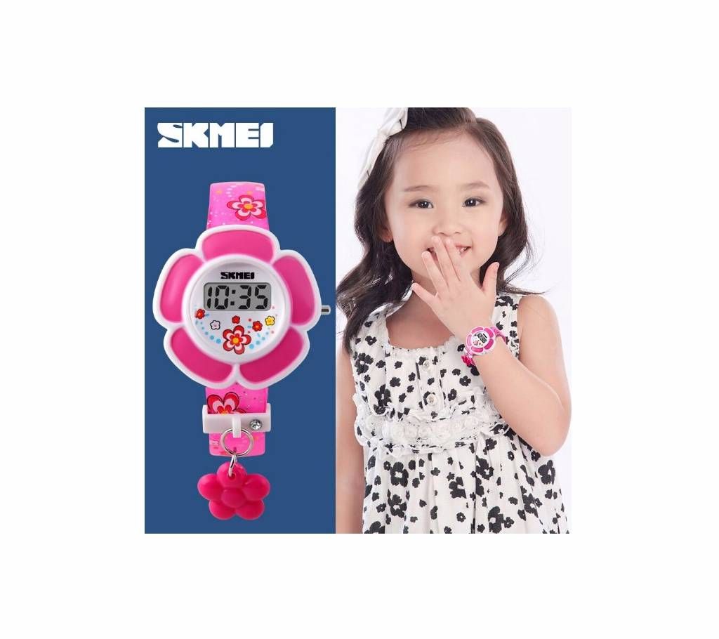 SKMEI Popular Kids LED Digital Watch For Girls