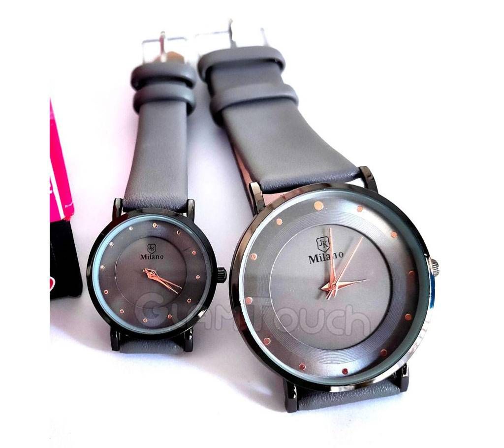 Milano Couple Watch-23-GLM-Silver