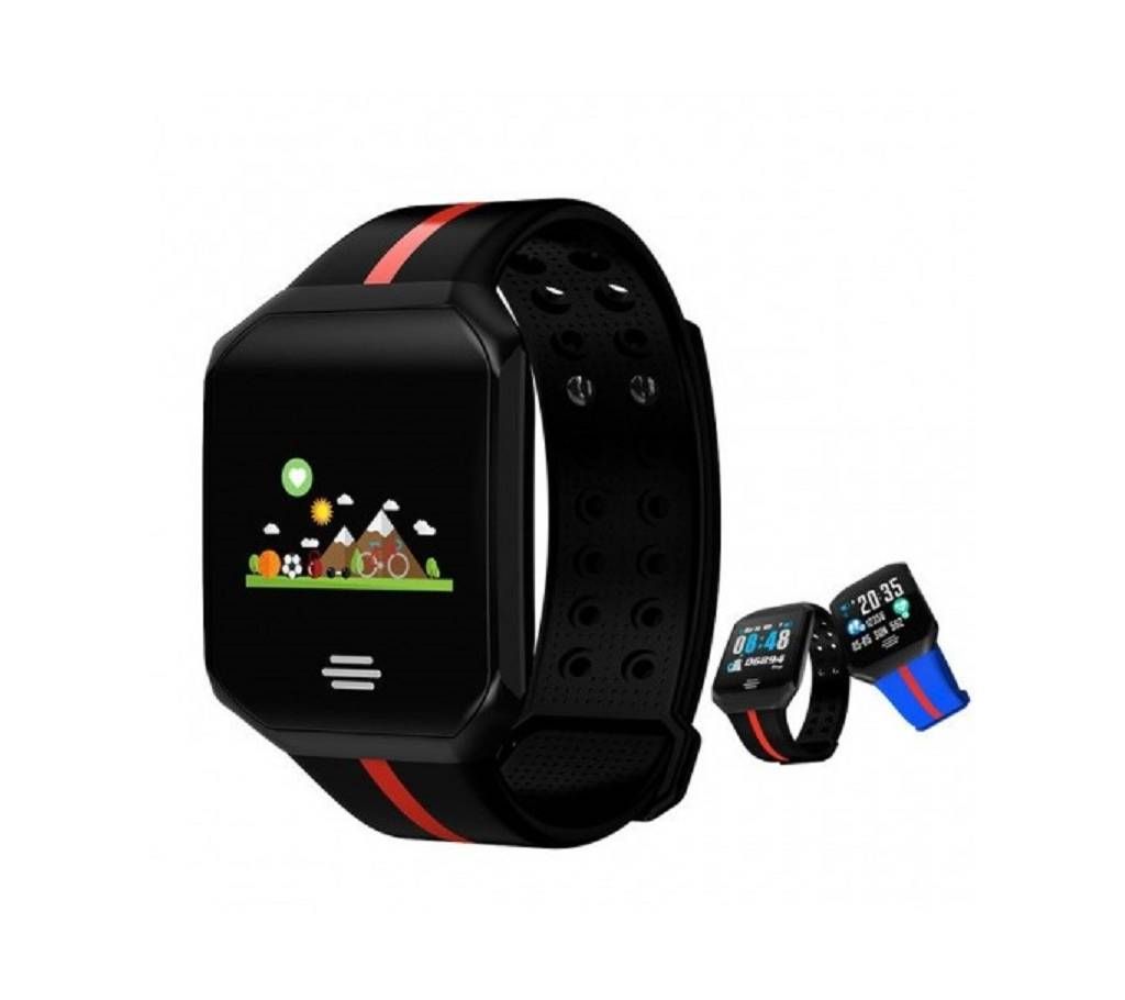 B07 Smart Watch Heart Rate Blood Pressure Monitor color Monitor water-proof