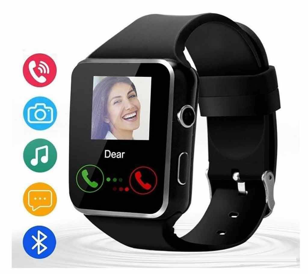X6 Mobile Watch Sim & Bluetooth connected