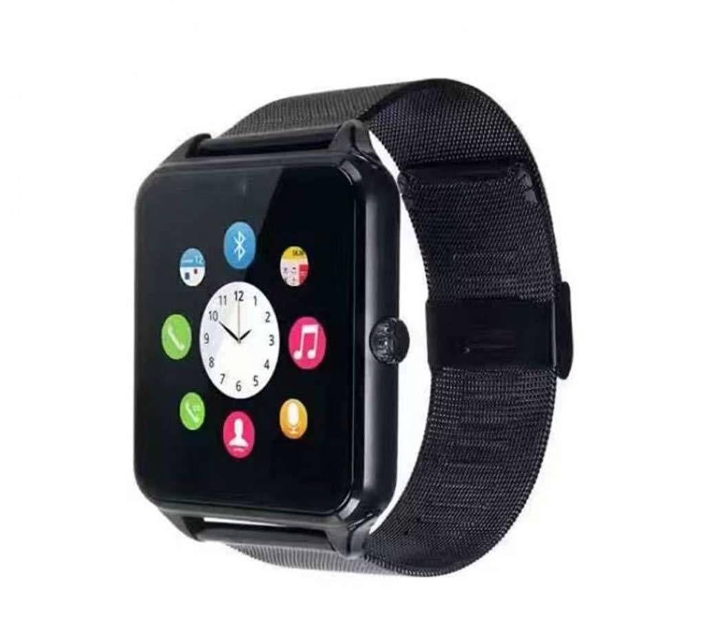 Z60 Smartwatch Single Sim Camera Stainless Steel Bluetooth Mobile Watch