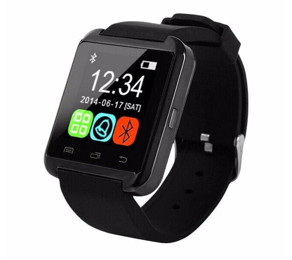 Q2B Bluetooth Smart Watch - Black