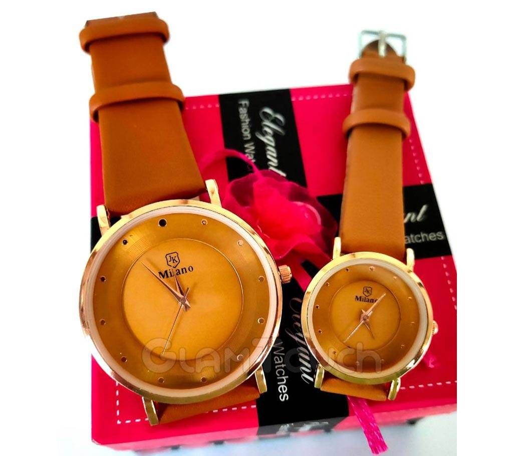 Milano Couple Watch-26-GLM-Brown