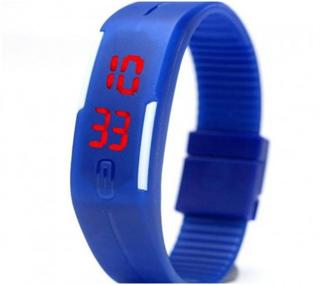 Kids Digital LED Watch - Blue
