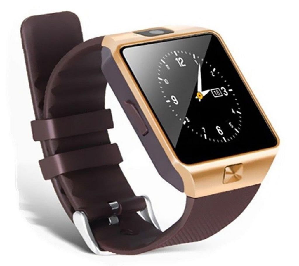 M09 Single SIM Smartwatch - Brown