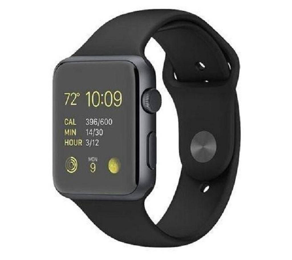 A1 SIM Supported Smart Watch with GPS - Black Smart Watch Mobile Watch Gear SIM Support