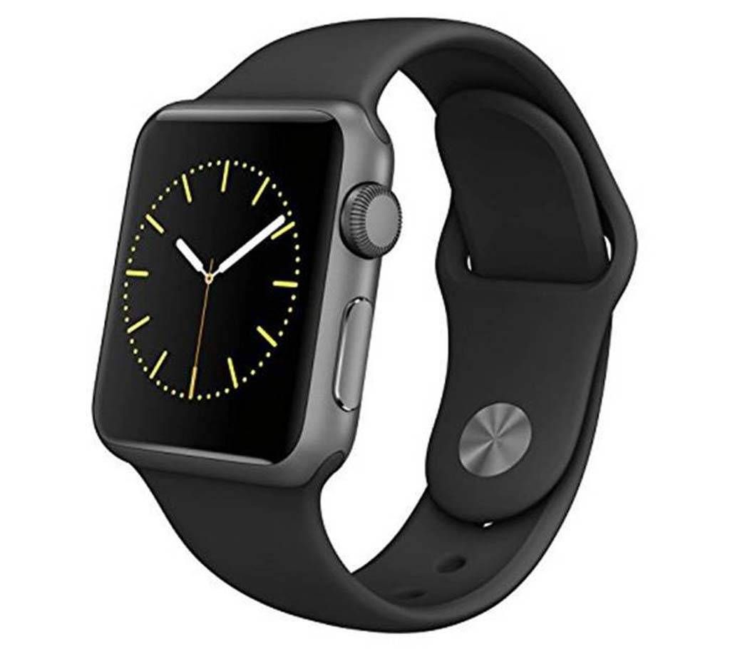 A1 Sim Supported Android Smart Watch - Black
