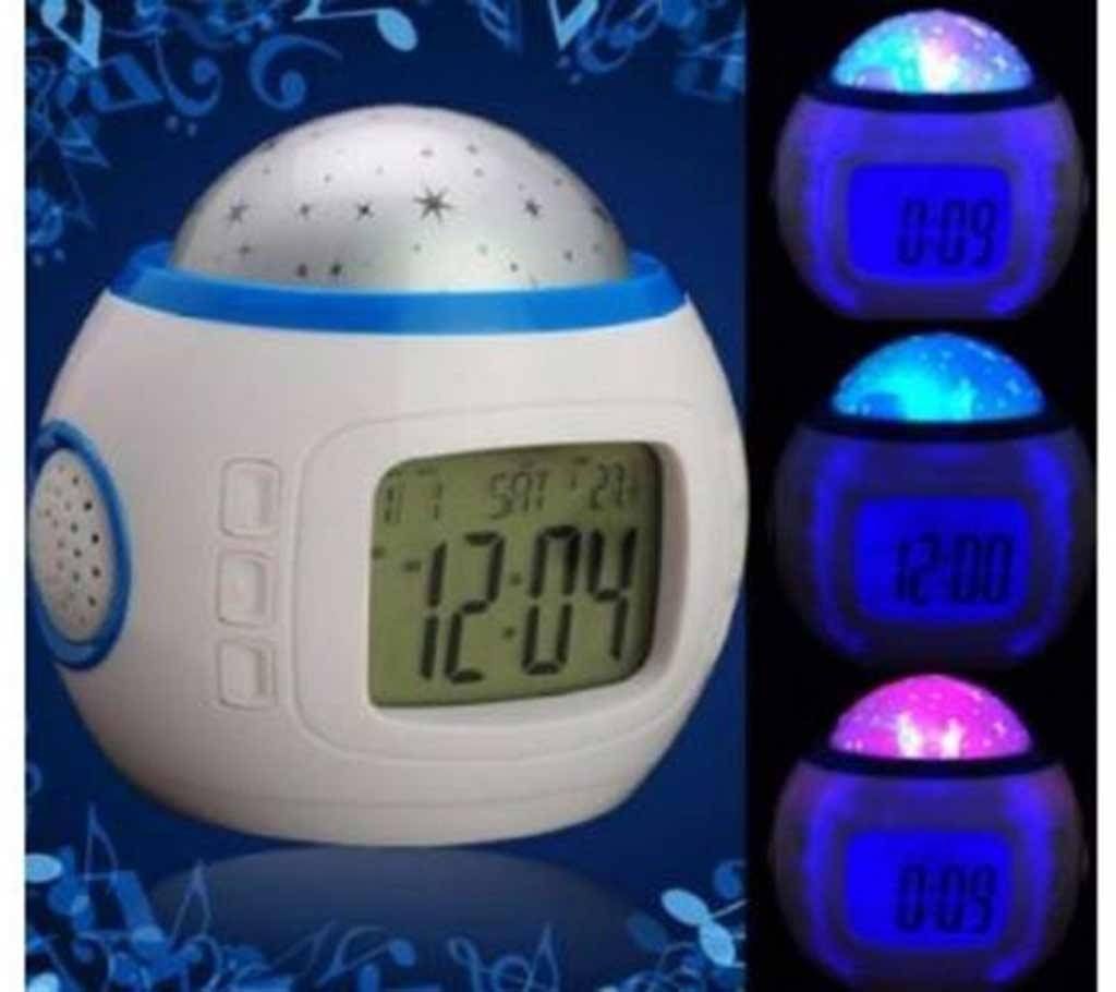 Starry Sky Calender Clock