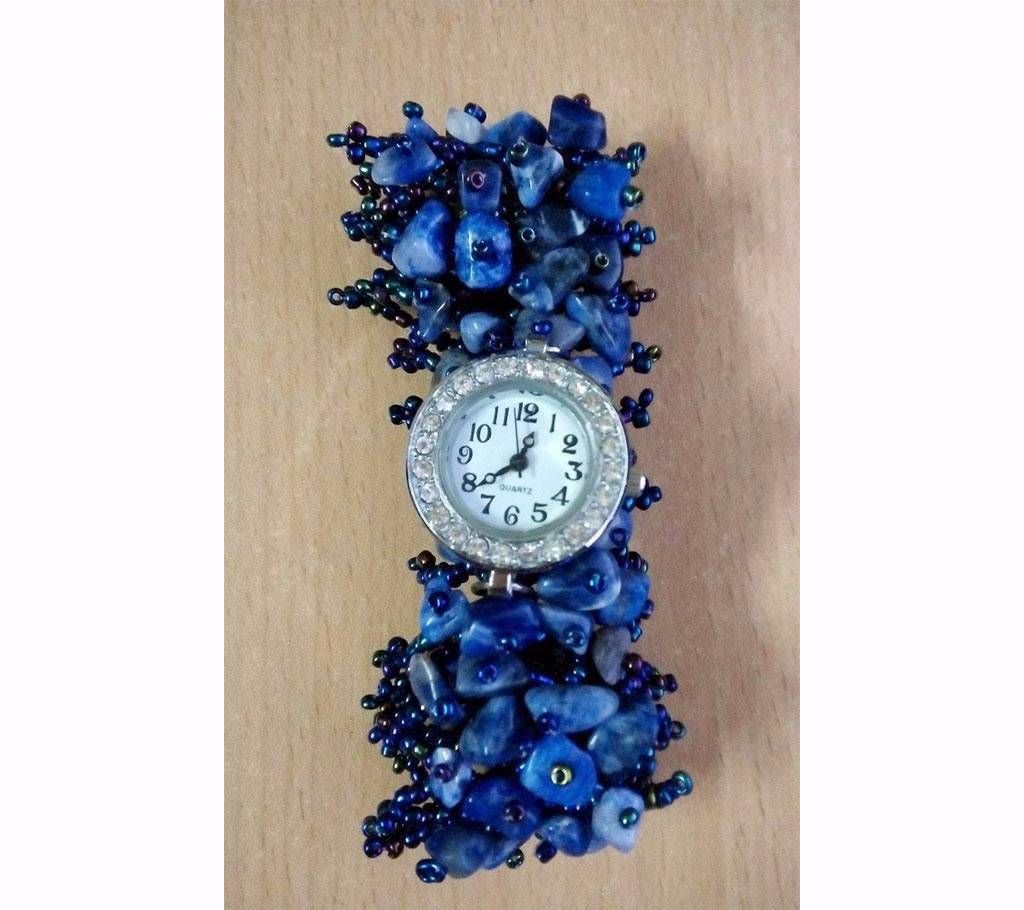 Stone setting ladies watch