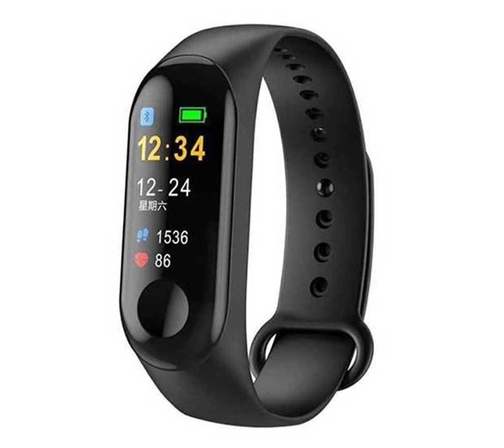 Band M3 Sports Smart Fitness Tracker - Black 