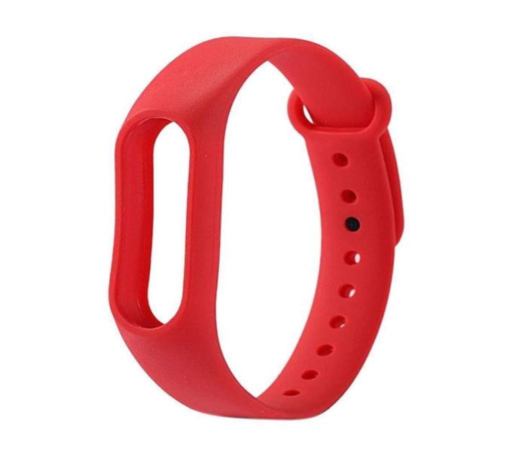 Mi Band 2 Silicone Wrist Strap - Red