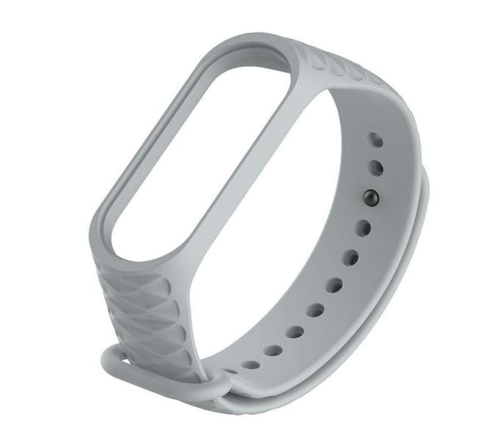 Replaceable Wrist Strap Bracelet for Mi Band 3 - Gray