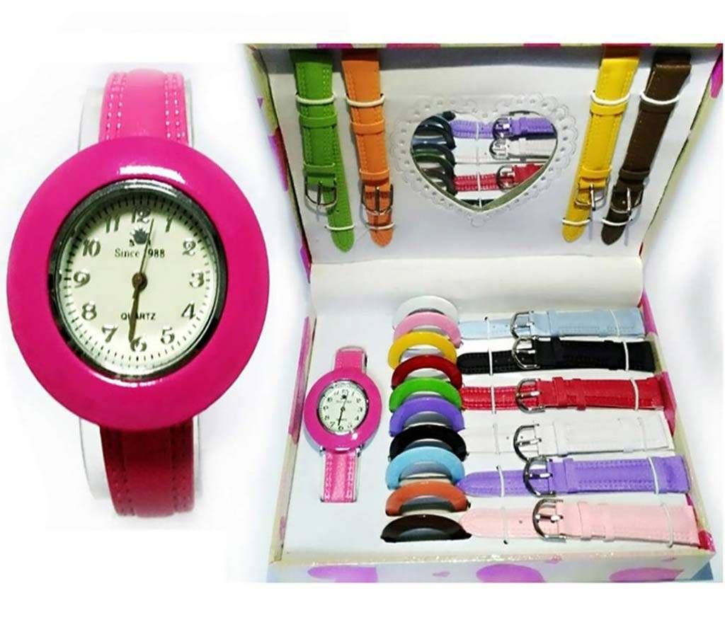 10 in 1 Color Changeable Matching Watch 