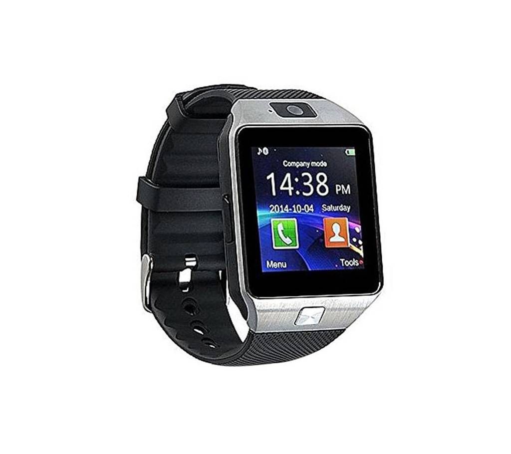 Single SIM Smart Watch DZ09 - Black