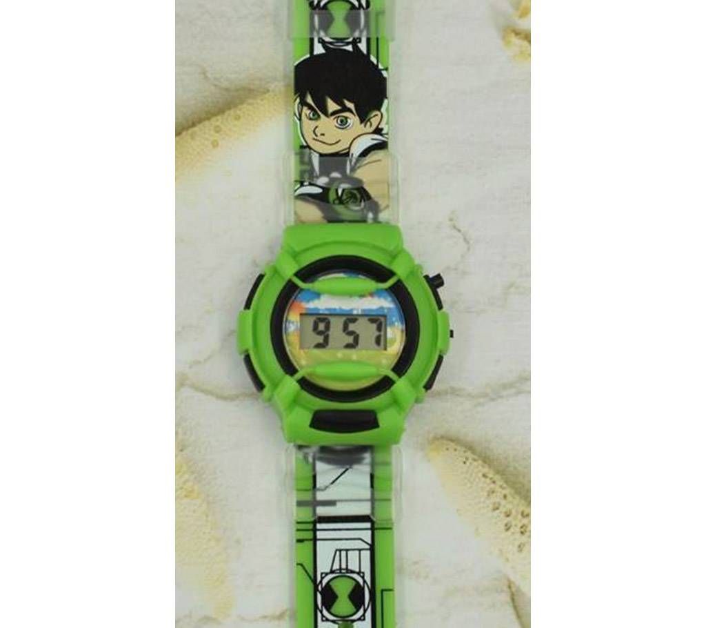 Ben10 children pentium silicone cute cartoon watch