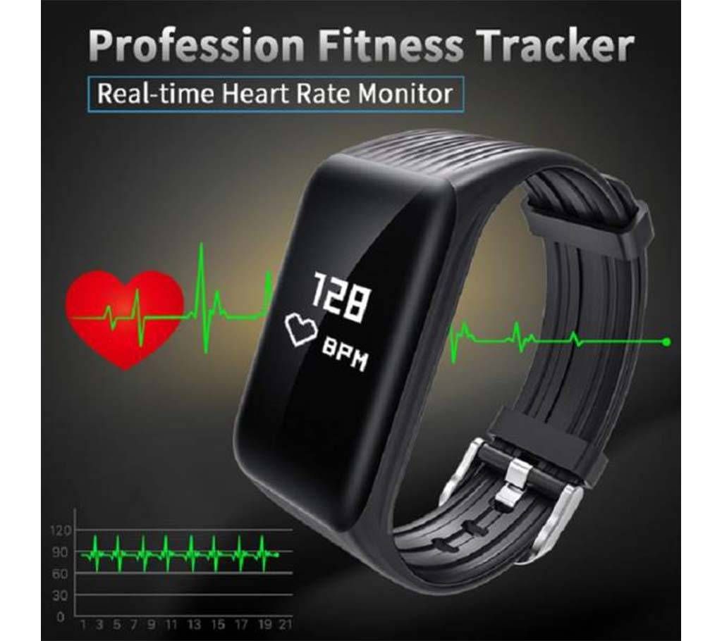 K1 smart bracelet blood pressure monitor