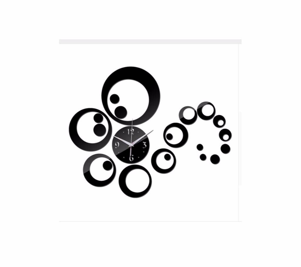 3D Ring Wall Clock