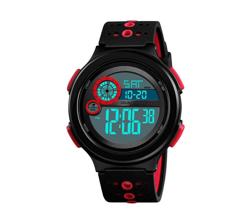 SKMEI 1374 Men Outdoor Sports Watch Luminous Week Display Stopwatch Display Chronograph 50M Waterproof Watch Watch