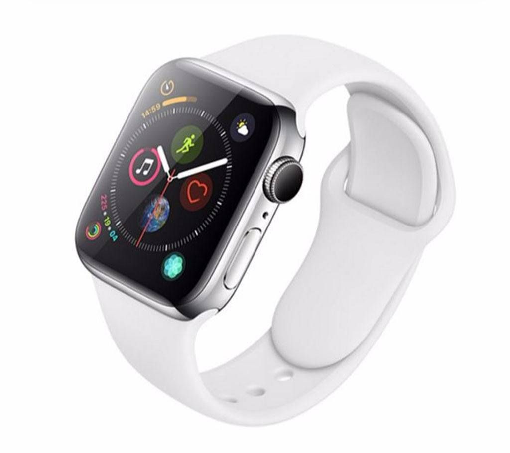 44MM/42MM Silicone Soft  Replacement Strap For Apple Watch Series 4/3/2/1(copy)-White