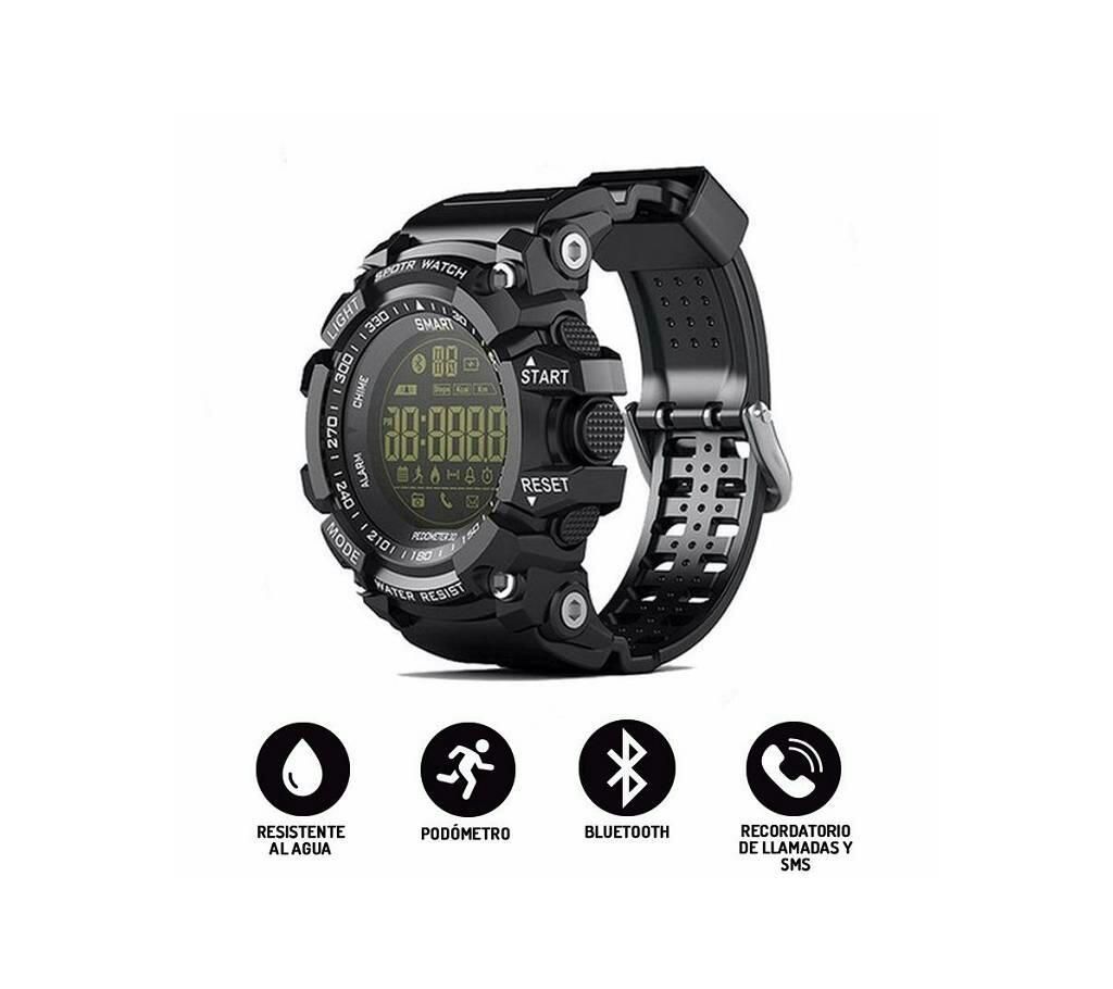 Bluetooth Waterproof Smart Giar Watch EX16  Black