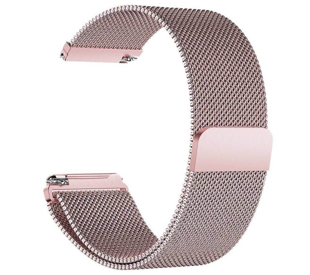 High Quality 22mm Amazfit Pace Samsung S3 Frontier Magnetic Strap/Watch Belt-Rose Gold